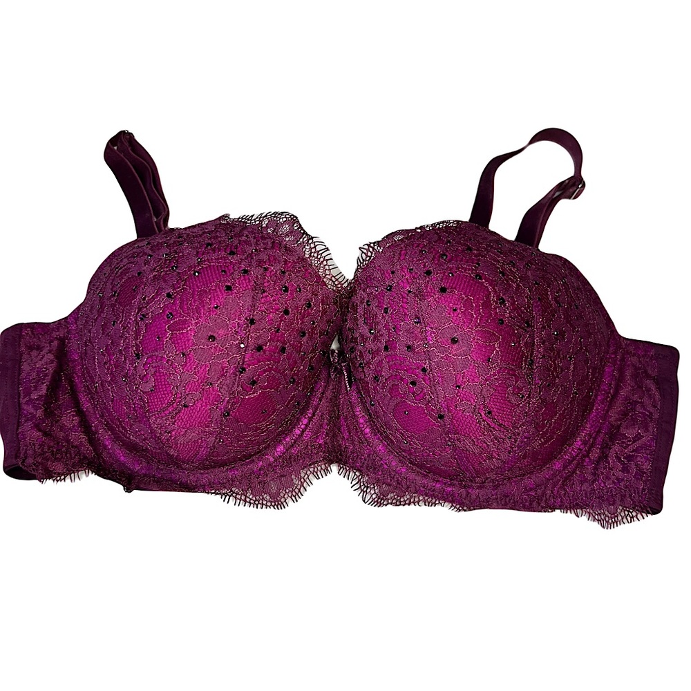 Purple Lace Dream Angels Demi by Victoria’s Secret 36C - Picture 1 of 7